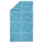 Quick-Dry Waffle Weave Microfibre Bath Towel – Teal, 150x80cm | Newlyfe