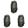 3x 2pc Kitchenware Co Silicone Rectangle Air Fryer Liner 22x13x8cm Grey