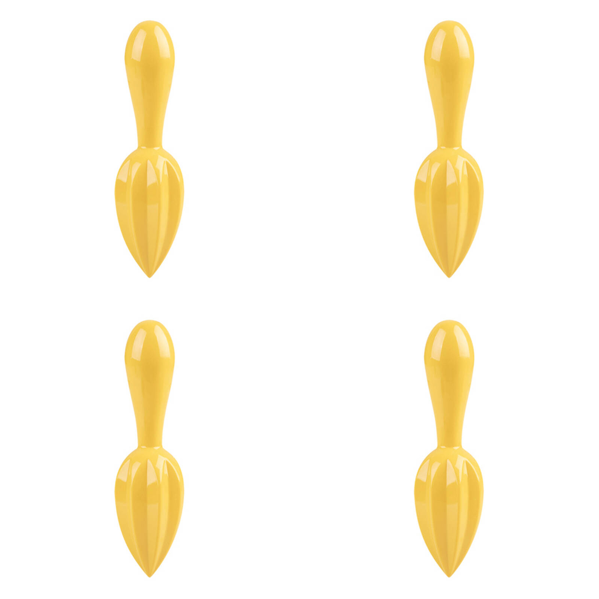 4PK Appetito Melamine Citrus Reamer Home Kitchen Cooking Yellow ...