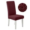 Anyseat Chair Cover Wine Red Corn Kernels Waterproof Universal Size For Dining Room Stretch Seat Slipcovers