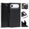 Tough On for Apple iPhone Air Magnetic Detachable Leather Case Black