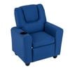 Costway Kid Recliner Chair Sofa Child Lounge Couch Armchair Blue