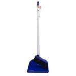 Malloy Upright Dustpan & Brush Set White/Blue