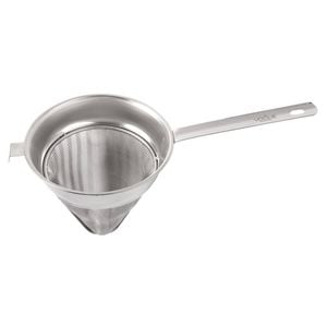 Vogue Chinois Fine Mesh Sieve Stainless Steel Kitchen Strainer 200mm