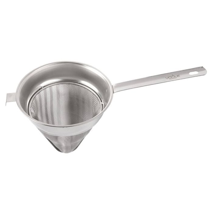 Vogue Chinois Fine Mesh Sieve Stainless Steel Kitchen Strainer 200mm