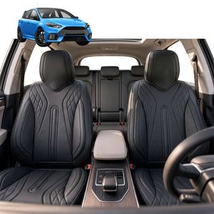 Australian Goose Front Seat Covers for Ford Focus 2011 - 2018 (LW/LZ) - PU Leather, Black (2pc)