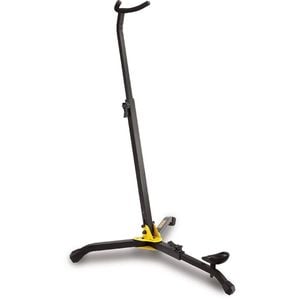 Hercules Folding Musical Instrument FloorStand/Holder for Clarinet/Bassoon BLK