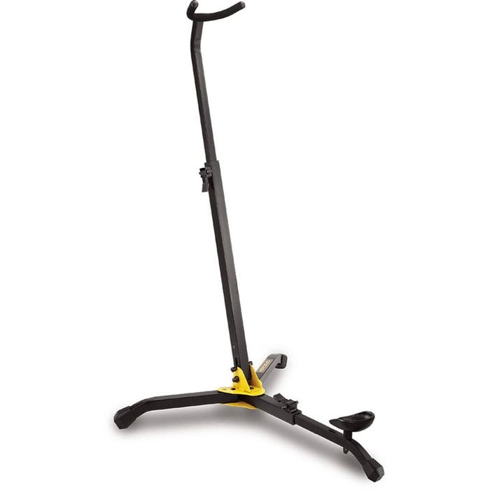 Hercules Folding Musical Instrument FloorStand/Holder for Clarinet/Bassoon BLK