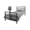 X Rocker Basecamp Single TV Gaming Bed w/ 35" TV VESA Mount - Black