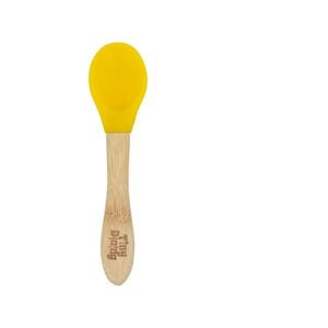 Tiny Dining Children's Bamboo Spoon - Silicone Tip - Eco-friendly - 14cm