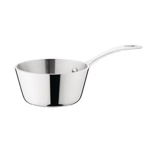 Vogue Stainless Steel Mini Gravy Pan 80mm Saucepan Serveware Dishwasher Safe Kitchenware