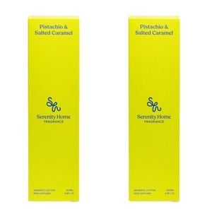 2PK Serenity Pistachio Salted Caramel Scent Home Fragrance Reed Diffuser 200mL