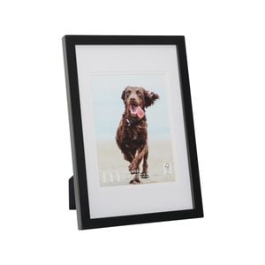 Home+wares 8x12" With 6x8" Opening Black Photo Frame - Pack Of 4
