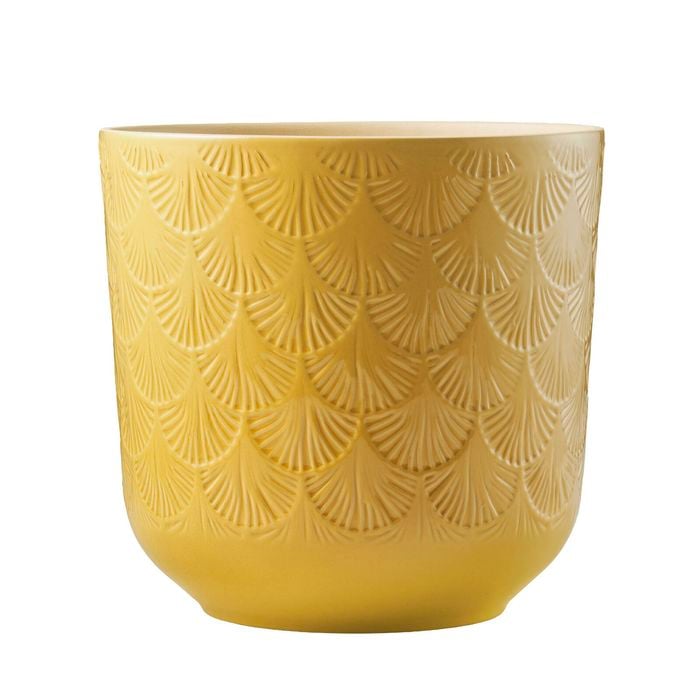 Borralheira 200mm Yellow Palm Indoor Ceramic Pot
