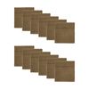 12PK Capri Soft Absorbent Facewash Bathroom Washcloth Towel 30x30cm Brown
