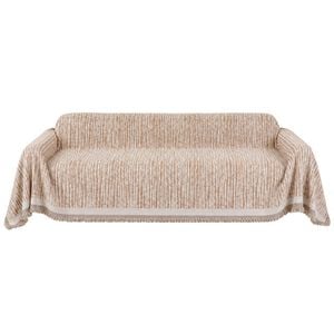 Tedi’s 180x340cm Couch Cover Sofa Covers Protector For 3 Seat Loveseat Sofa In Light Coffee