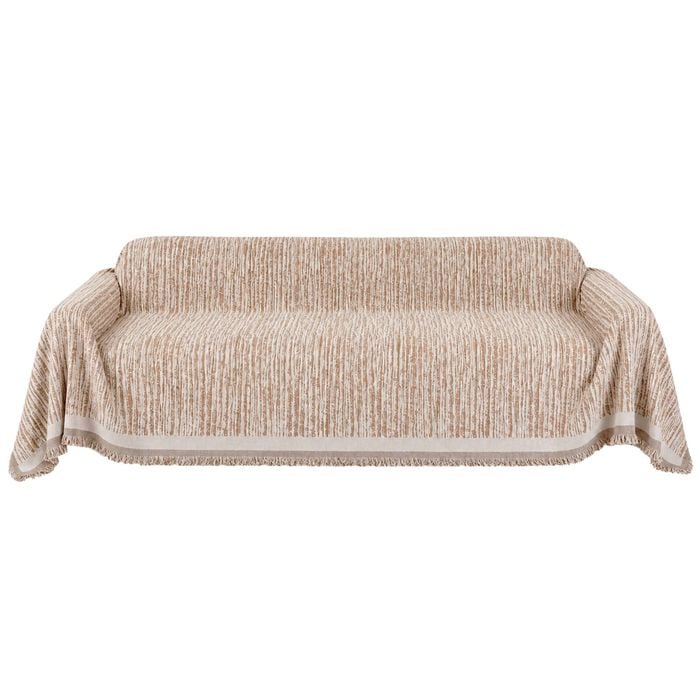 Tedi’s 180x340cm Couch Cover Sofa Covers Protector For 3 Seat Loveseat Sofa In Light Coffee