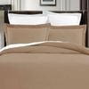 Grand Aterlier Pima Cotton Khaki Quilt Cover Set Queen