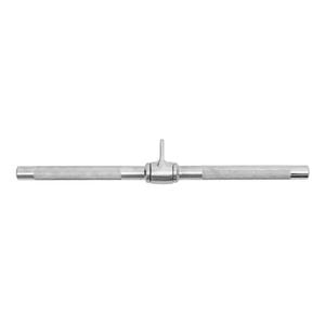 Smai Chrome Straight Bar Handle Attachment For Cable Machine -