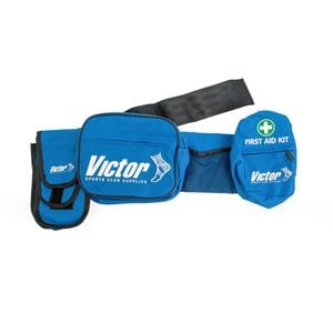 First aid bumbag with velcro - 6-pocket waist organiser