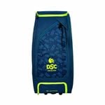 DSC Condor Pro Duffle Wheeler Polyester Cricket Kit Bag | Integrated shoe compartment | Integrated shoe compartment | Green