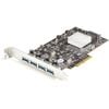 Startech.com Usb Adapter - Pci Express 2.0 X4 - Plug-in Card - Black - Uasp Support - 4 Total Usb Port(s) - Pc, Linux, Mac
