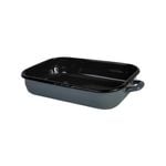 Urban Style Enamelware 3.4L Induction Baking Dish w/ Handles - Grey