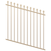 ProtectorAl 0350-1200W x 1200H Primrose Spear Top Pool Fence Panel Raked Up to 15º