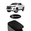 For Toyota Hilux Sx, Sr, Rogue, Rugged 2015-on Neoprene Console Lid Cover Armrest Cover Black
