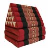 Jumbo Thai Triangle Pillow 3 Fold - Handmade Kapok Daybed Cushion