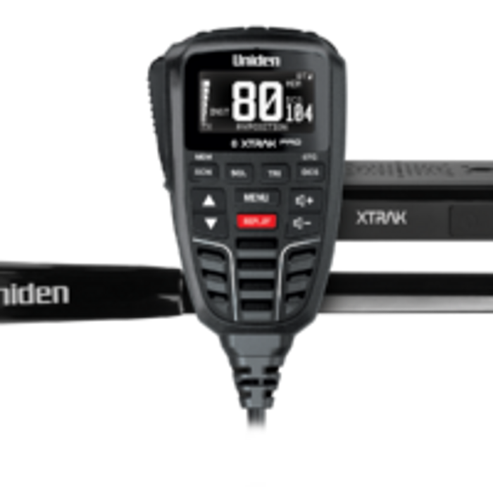Uniden Xtrak 80 Pro 4x4 Pack - Smart Uhf Radio With Large Oled Display And Location Sharing