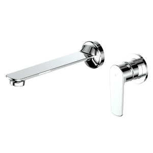 Greens Australia Scandi Wall Basin Mixer Chrome