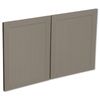 Kaboodle 1000mm Olive Grove Country Fridge Cabinet Doors - 2 Pack