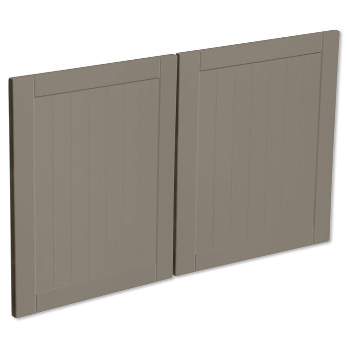 Kaboodle 1000mm Olive Grove Country Fridge Cabinet Doors - 2 Pack