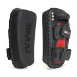 SMAI Elite85 Muay Thai Pads (Pair) - Black