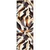 Grid 903 Tan 300x80cm - Medium Runner Hand Tufted Wool Indoor Rug