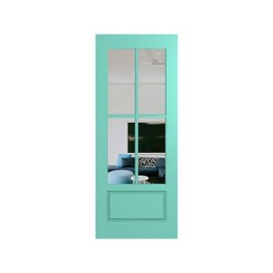 Hume 2040 x 820 x 40mm Entrance Door Haven Clear Glass HAV44