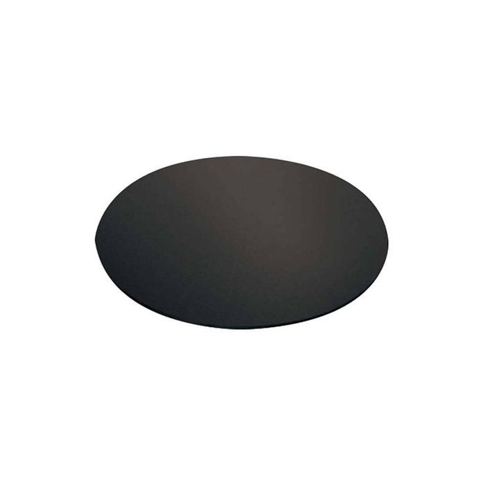 Mondo 15cm Cake Board/Cupcake Storage Tray Holder Round Bakeware Accessory Black
