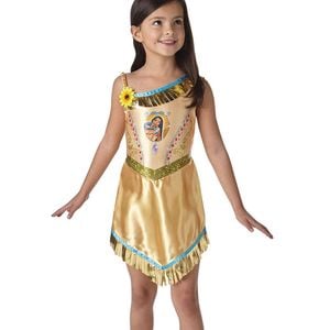 Pocahontas Girls Classic Disney Princess Costume - 3-5
