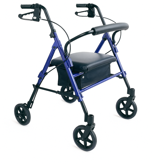 Days Rollator, Boxed, Heavy Duty, Blue - Blue | Heavy Duty