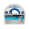 PowerFit 20m Braided Air Hose With Nitto Fittings