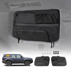 Port Window Hanging Storage Bags for Toyota Prado 250 2024-Onwards Trunk Boot Side Organizer
