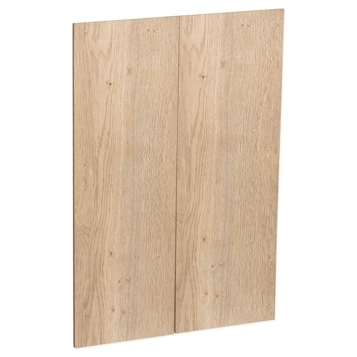 Kaboodle 900mm Hazelnut V Medium Modern Pantry Door - 2 Pack