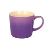 Argon Tableware 330ml Ombre Coffee Mug - Purple - Glazed New Bone China Tea Mug Vegan Friendly Stoneware Ceramic Cup