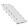 6x Bas Phillips Hayman Zero Twist Face Washer Towel 600gsm Cotton 33cm White