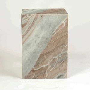 Tranquility Solid Marble Side Table
