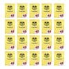 20x Spirax 141 Project Book A4 48 Pages 14mm Dotted Thirds Notebook Yellow