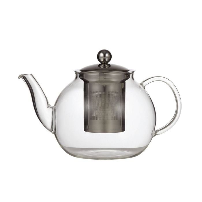 Leaf & Bean Byron Glass Teapot With Infuser 1l Clear 1.5x13.9x12.5cm