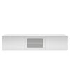 White Grandora 1.8m TV Cabinet