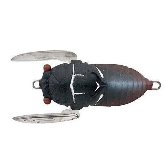 Tiemco Soft Shell Cicada 42mm Top Water Fishing Lure 049 Black